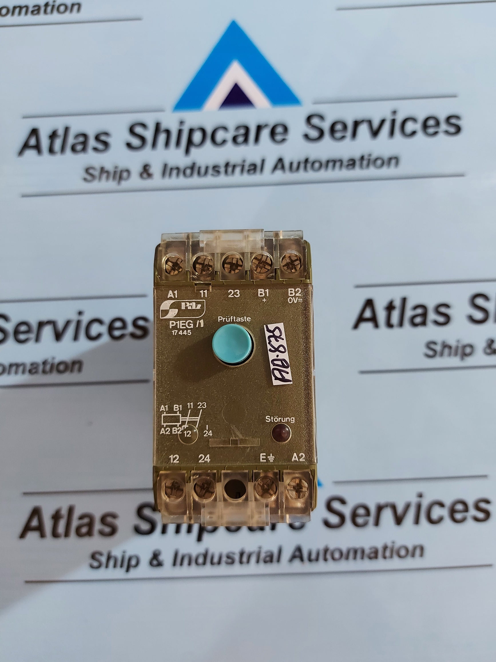PILZ P1EG/1/UN:24VGS/1A/1R SAFETY RELAY